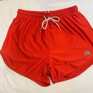 Tracksmith Women’s Van Cortlandt Running Shorts – Red – Size XS